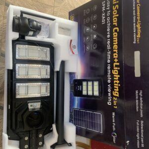 Ai Solar streetlight with camera