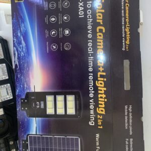 Ai Solar streetlight with camera