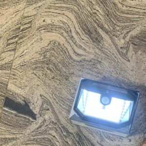 Outdoor solar wall lights