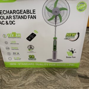 IWIN solar standing fan