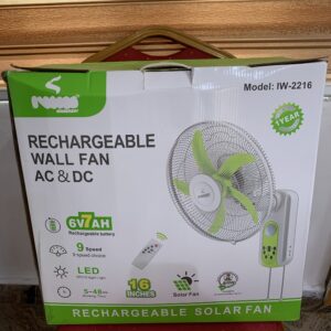 Solar wall fan