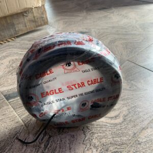 2.5mm cable single core black ( 100 yards)